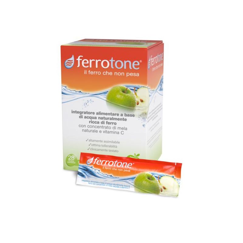 Ferrotone Apple - 28 Bustine da 25ml