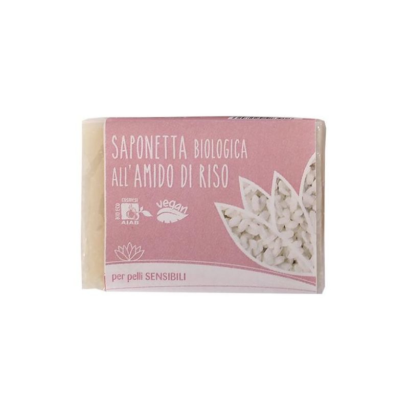 Saponetta Biologica all'Amido di Riso - 100g