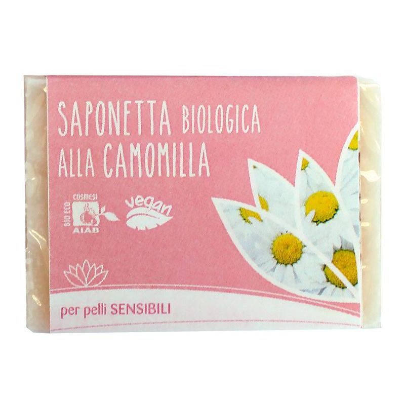 Saponetta Bio al Fior di Loto e Camomilla - 100g