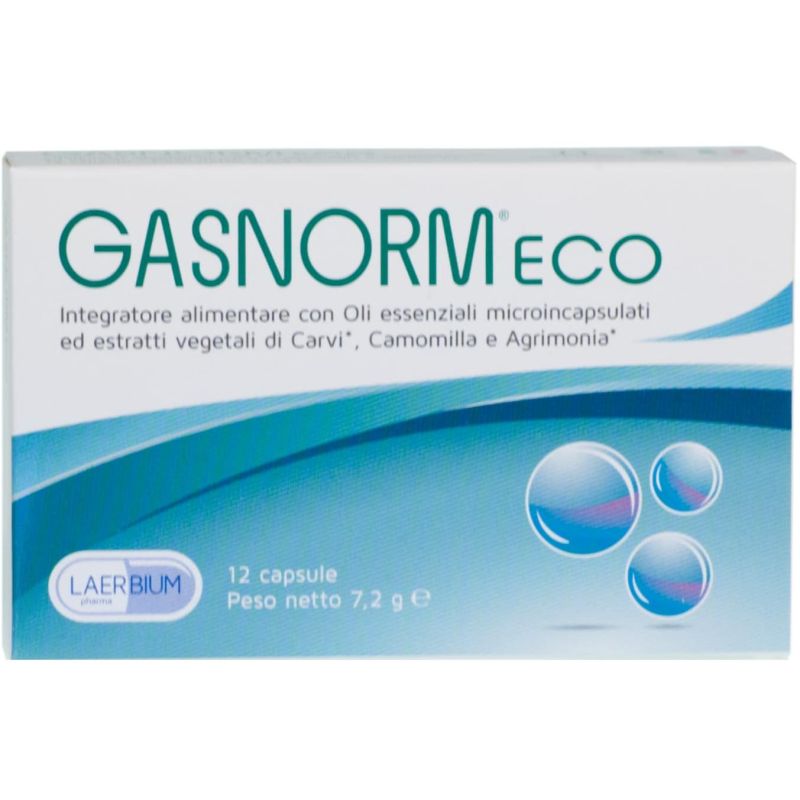 Gasnorm Eco Digestive Support - 12 Capsule