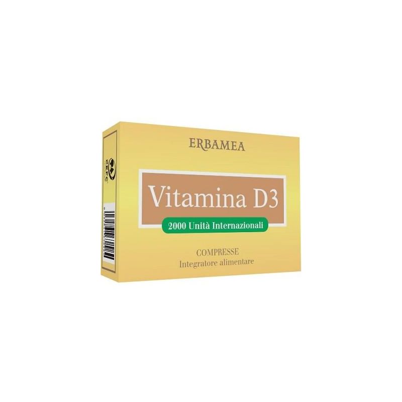 Erbamea Vitamina D3 Supplemento Nutrizionale - 90 Compresse
