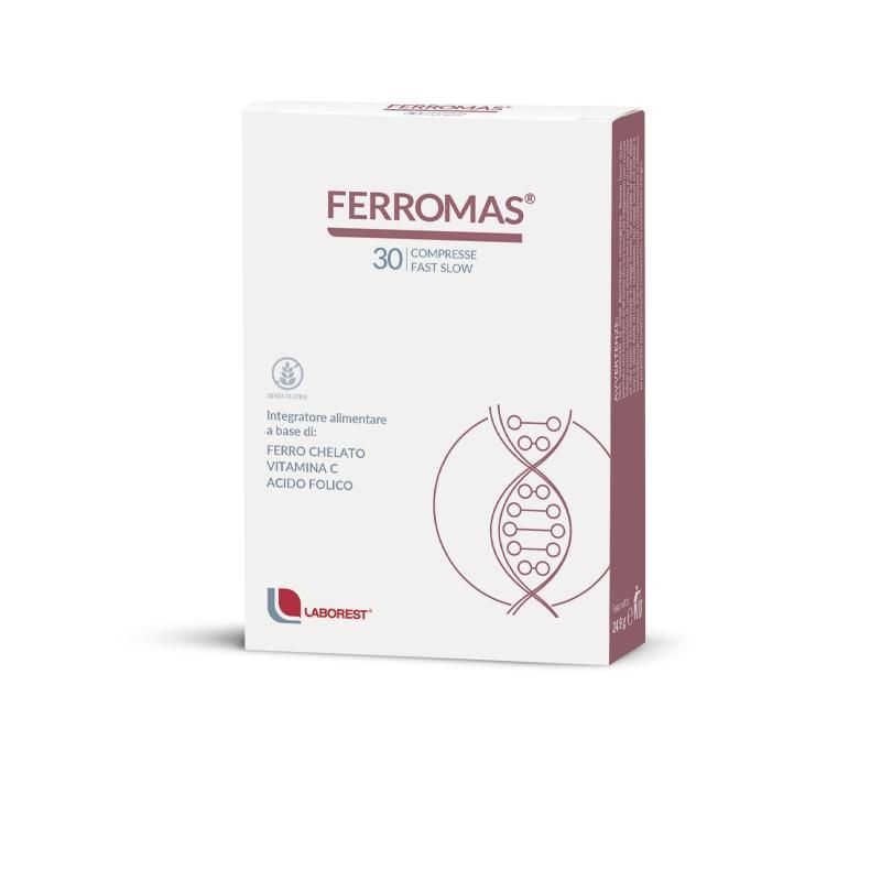 Ferromas - Supplemento di Ferro con 30 Compresse