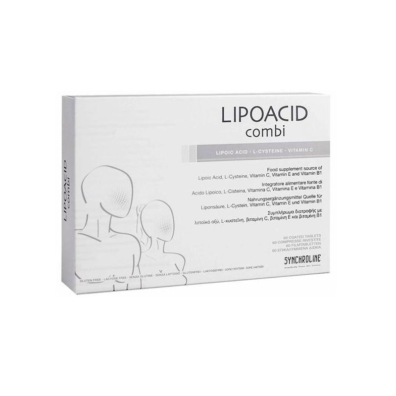 Combi Lipoacid - Integratore Alimentare per Perdita di Peso, 60 Capsule