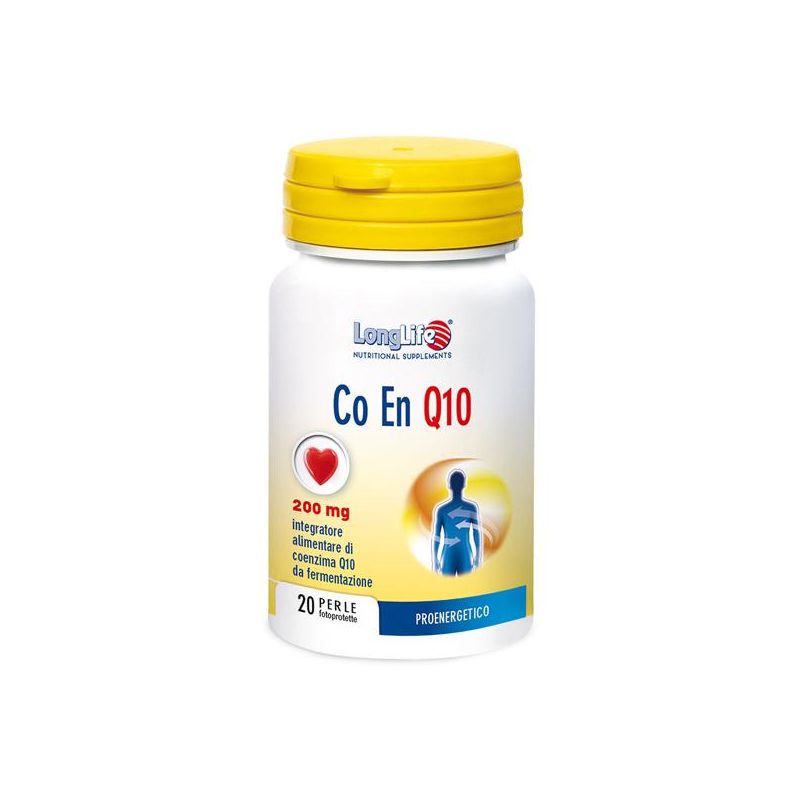 LongLife CoQ10 200mg - Confezione da 20 Perle
