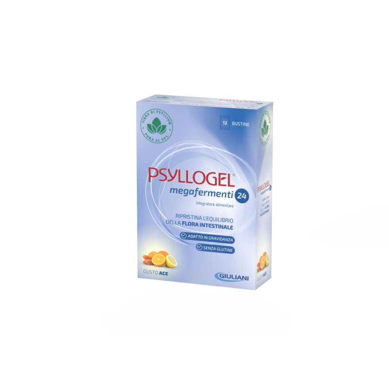 Psyllogel Megafermenti 24 per la Salute Digestiva, Gusto Ace