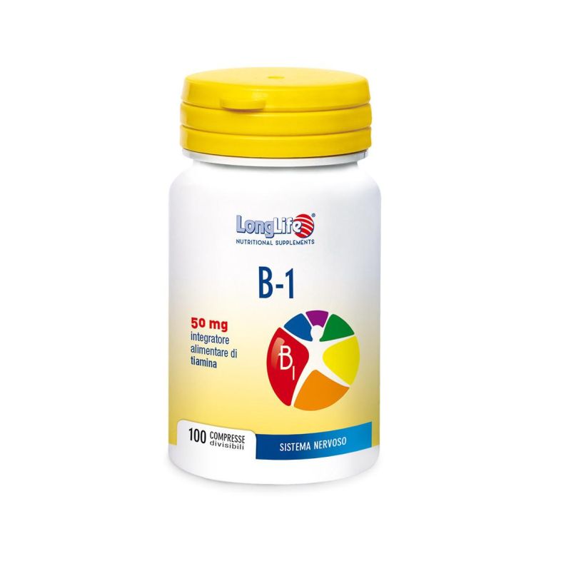 Longlife B1 50mg - 100 Compresse di Lunga Durata