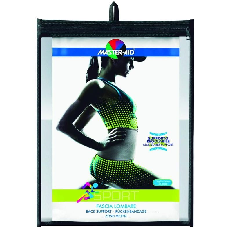 Master Aid Supporto Lombare di Alta Qualità - 1 Pezzo