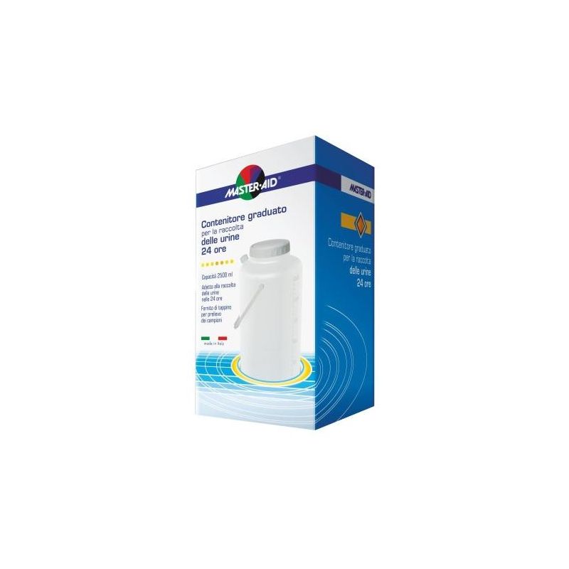 Master-Aid Contenitore per la Raccolta di Urina 24 Ore, 2500ml