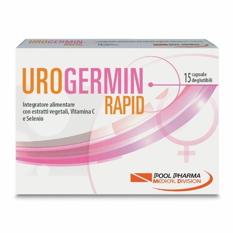Urogermin Rapid - 15 Capsule per il Sistema Urinario