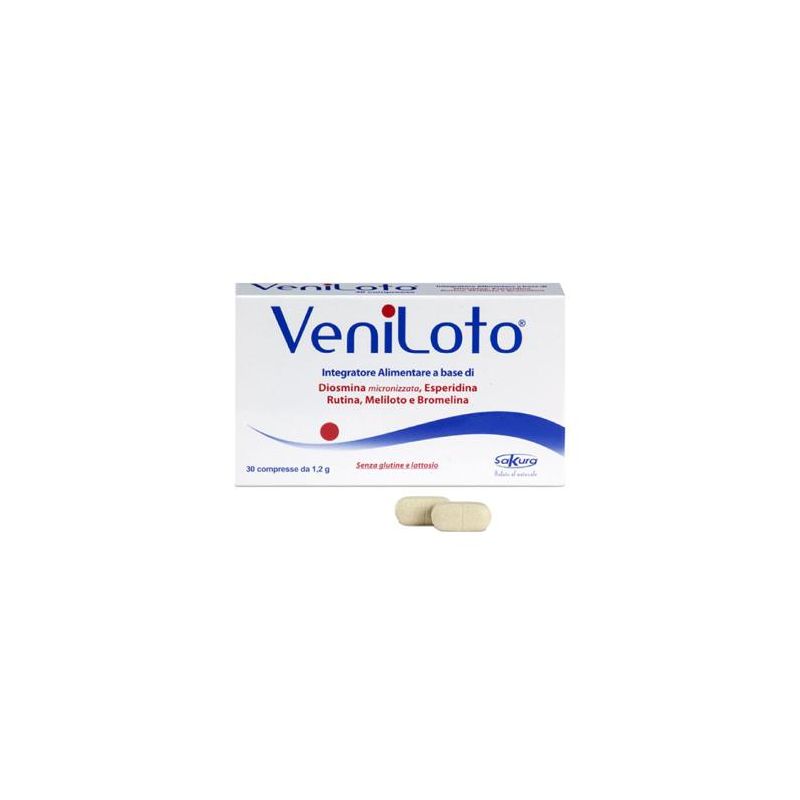 Veniloto - Integratore per la Circolazione, 30 Compresse