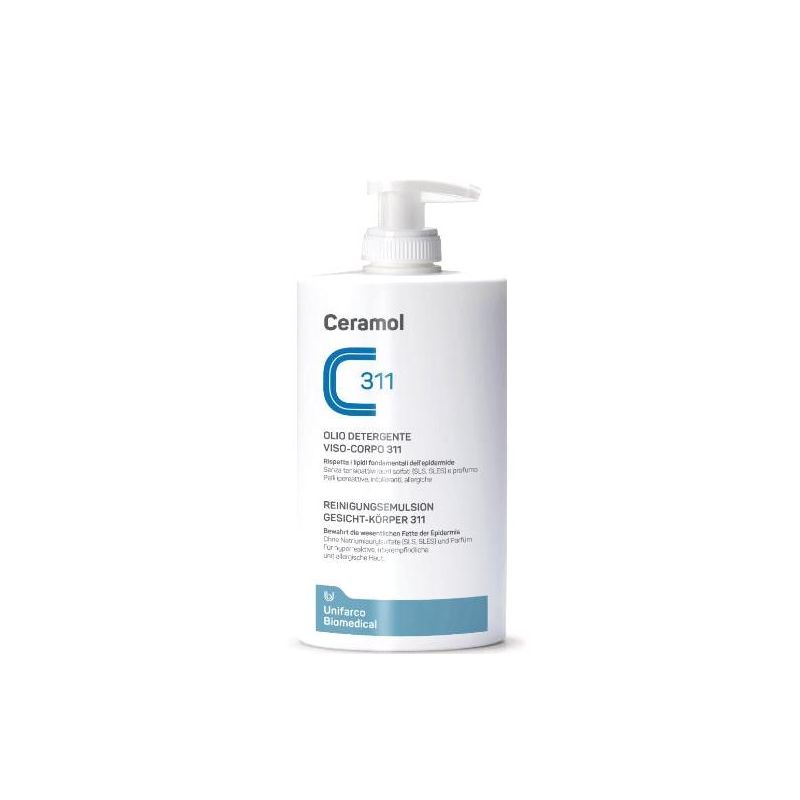 Ceramol 311 Olio Detergente Multifunzione per Viso e Corpo - 400ml