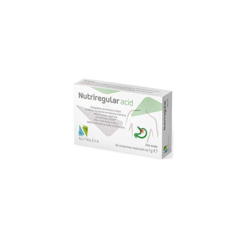 NutriRegular 20 Mastica Compresse Acide