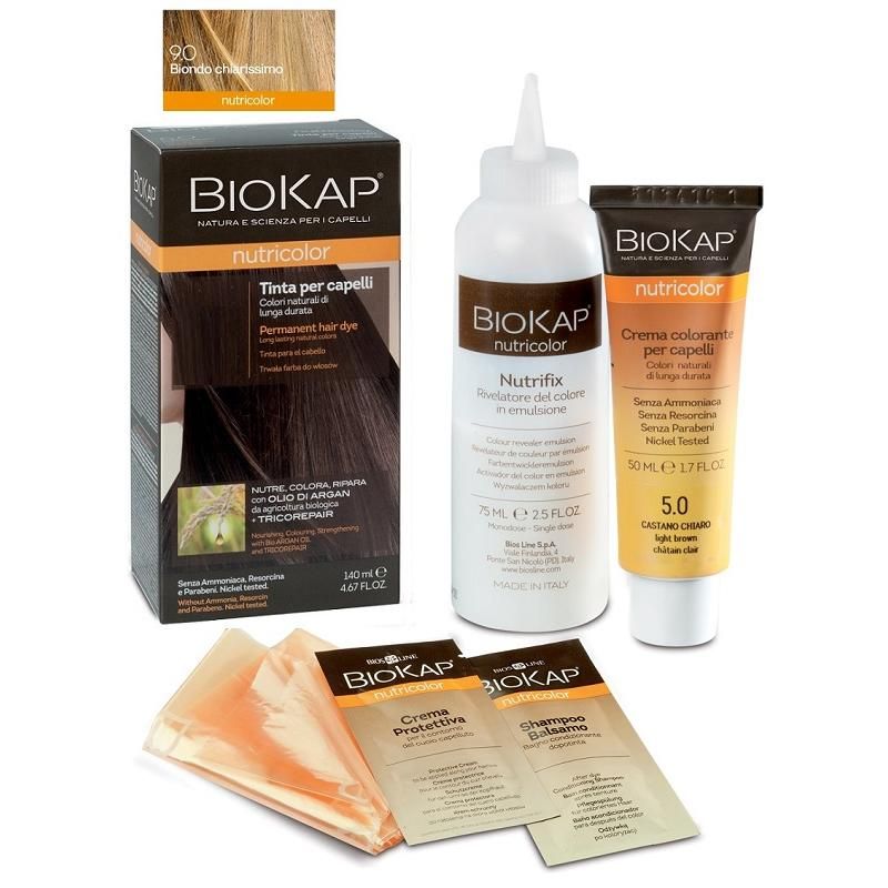 Biokap Nutricolor 9.0 Tinta Capelli Biondo Chiarissimo Ultra Luminoso