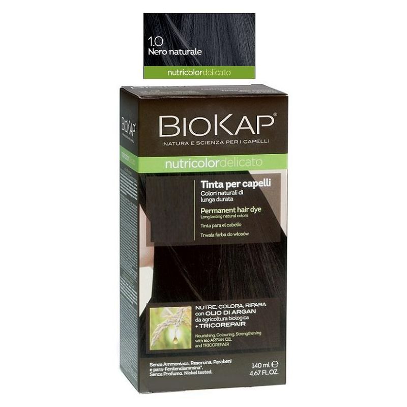 Biokap Nutricolor Delicate Natural Black Tint 1.0