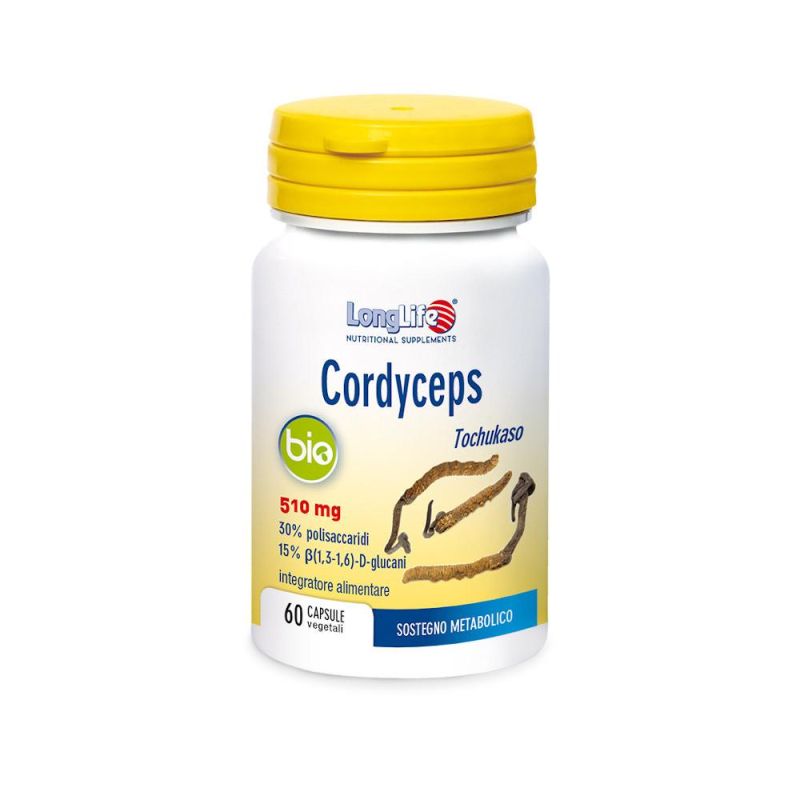 Cordyceps Bio 60 Capsule di Lunga Durata