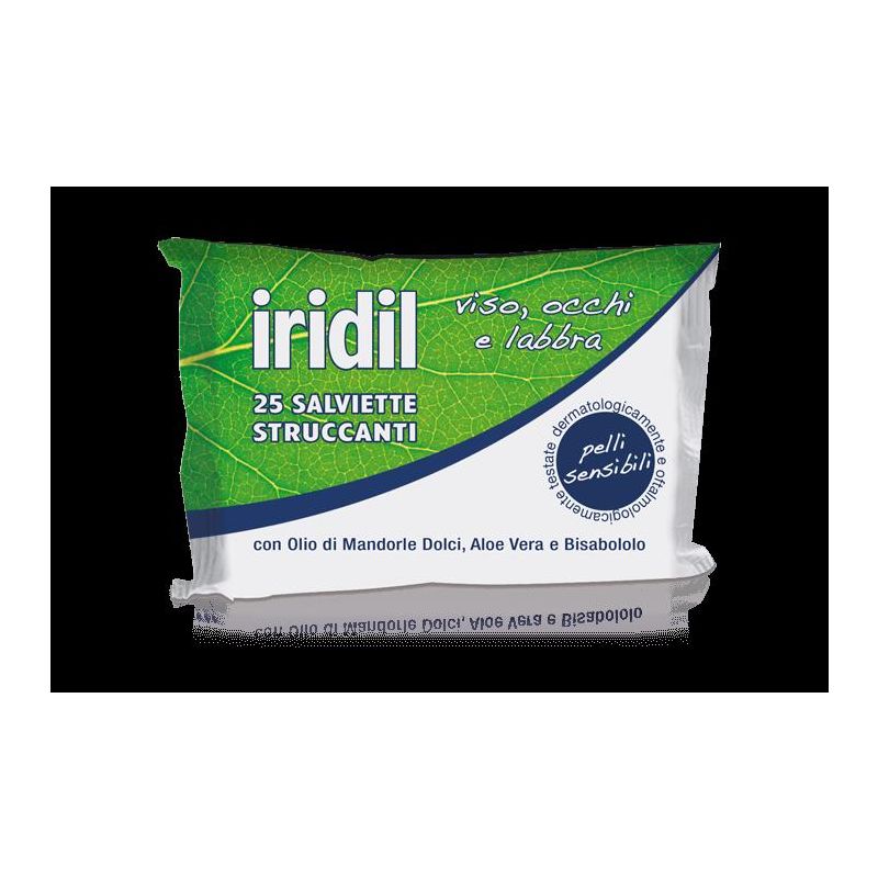 Iridil Salviette Struccanti Ipoallergeniche da 25 Pezzi