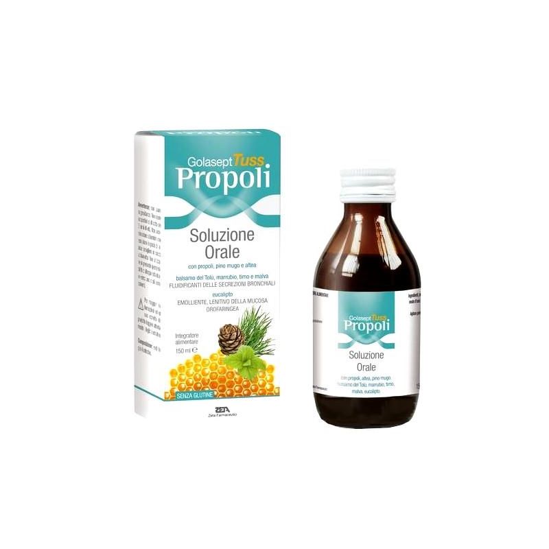 Golasept Tuss Propoli Soluzione Orale per Adulti 150ml