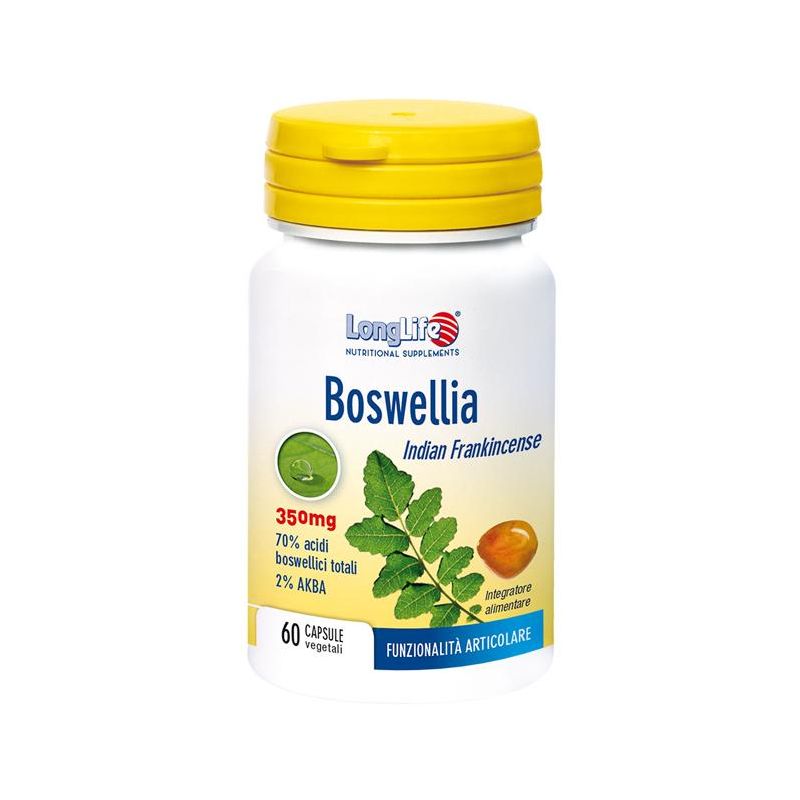 Boswellia Longlife - 60 Capsule Vegetali Salutari