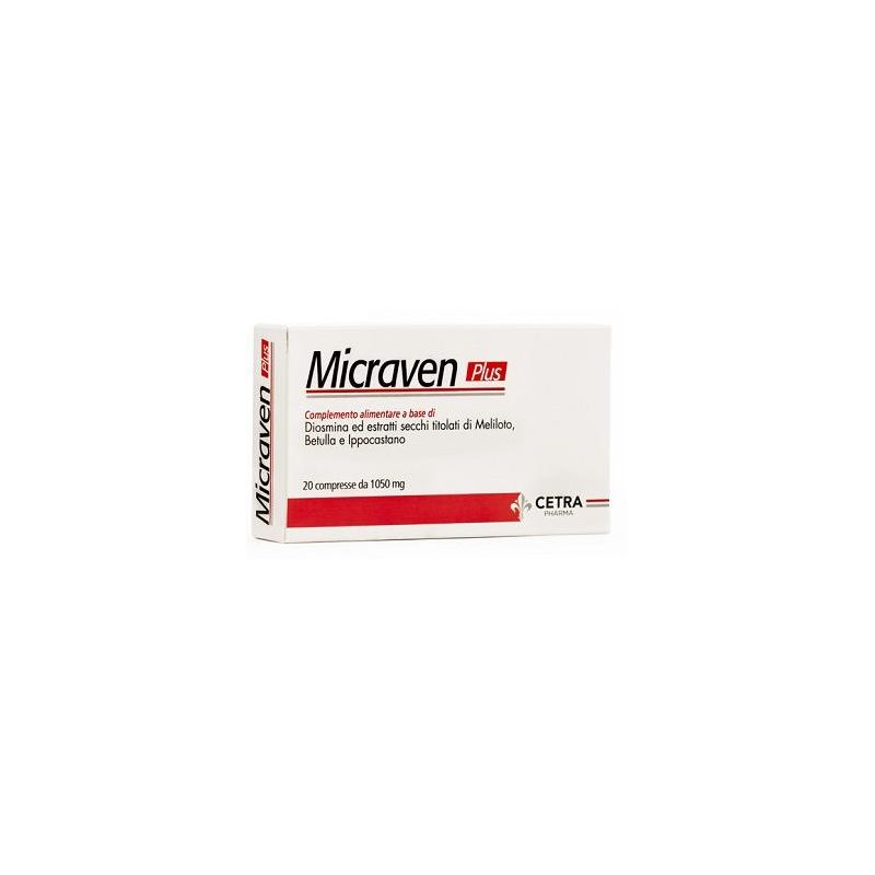 Micraven Plus - Integratore Alimentare, 20 Compresse