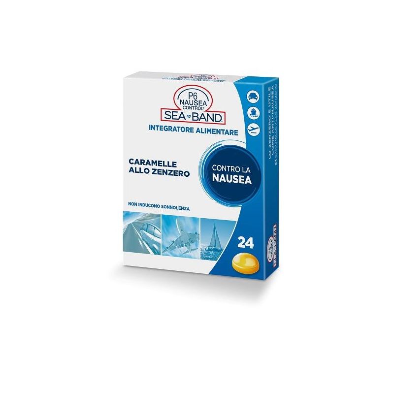 P6 Controllo Nausea con 24 Caramelle al Zenzero