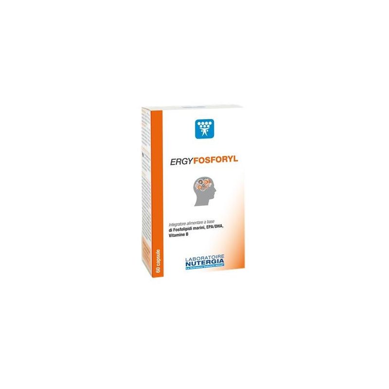 Ergyfosforyl - Integratore per Memoria e Concentrazione, 60 Capsule