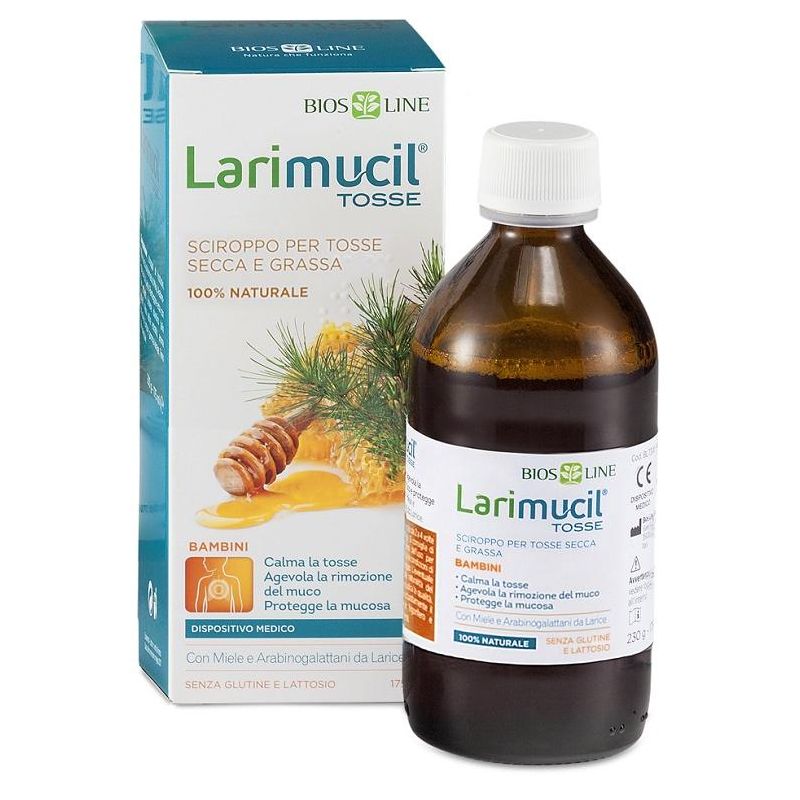 Sciroppo Larimucil per Tosse Bambini - 175ml
