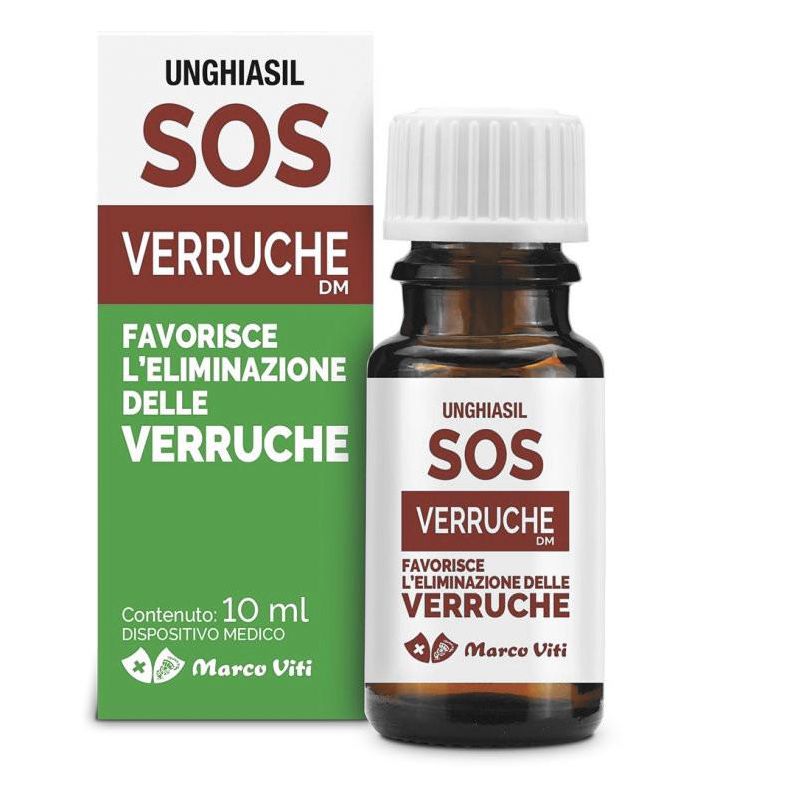 UnghiaSil SOS Verruche - Soluzione con Pennellino 10ml