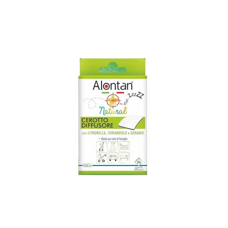 Alontan Antizanzare Naturale - 24 Cerotti
