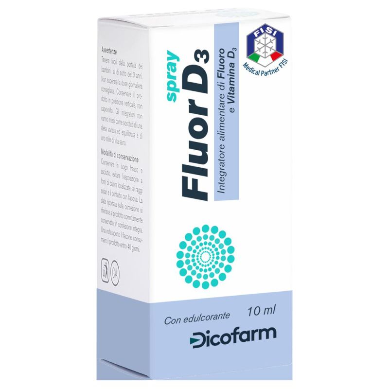 D3 Fluoride Oral Spray - 10ml