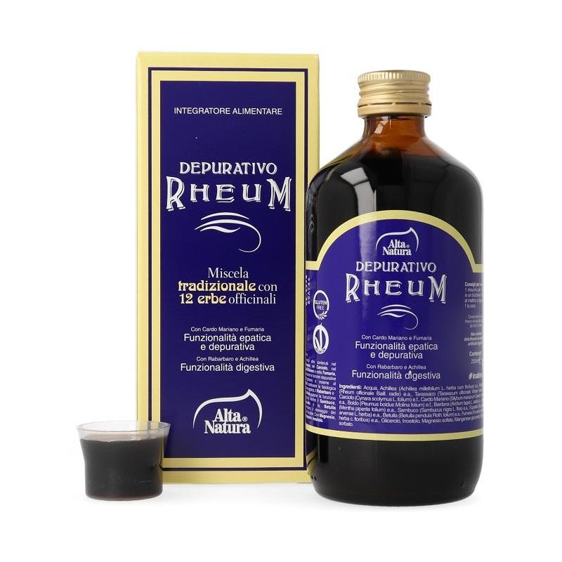 Depurativo Rheum Alta Natura - Rimedio Naturale 250ml