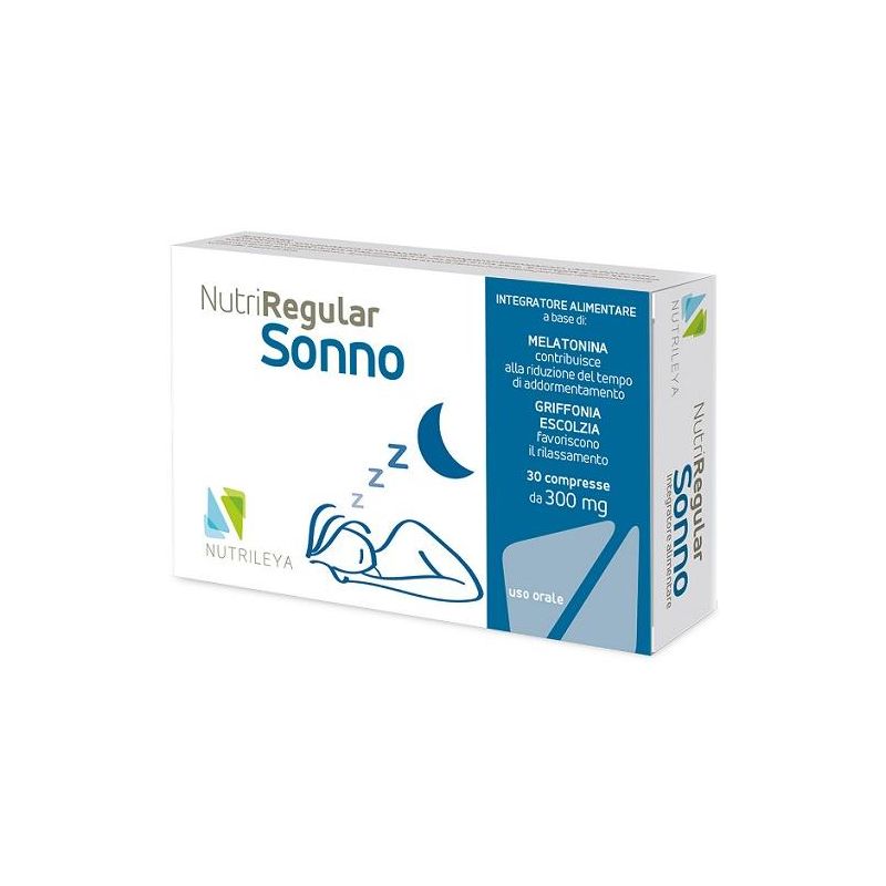 NutriRegular - Supplemento per il Sonno, 30 Compresse