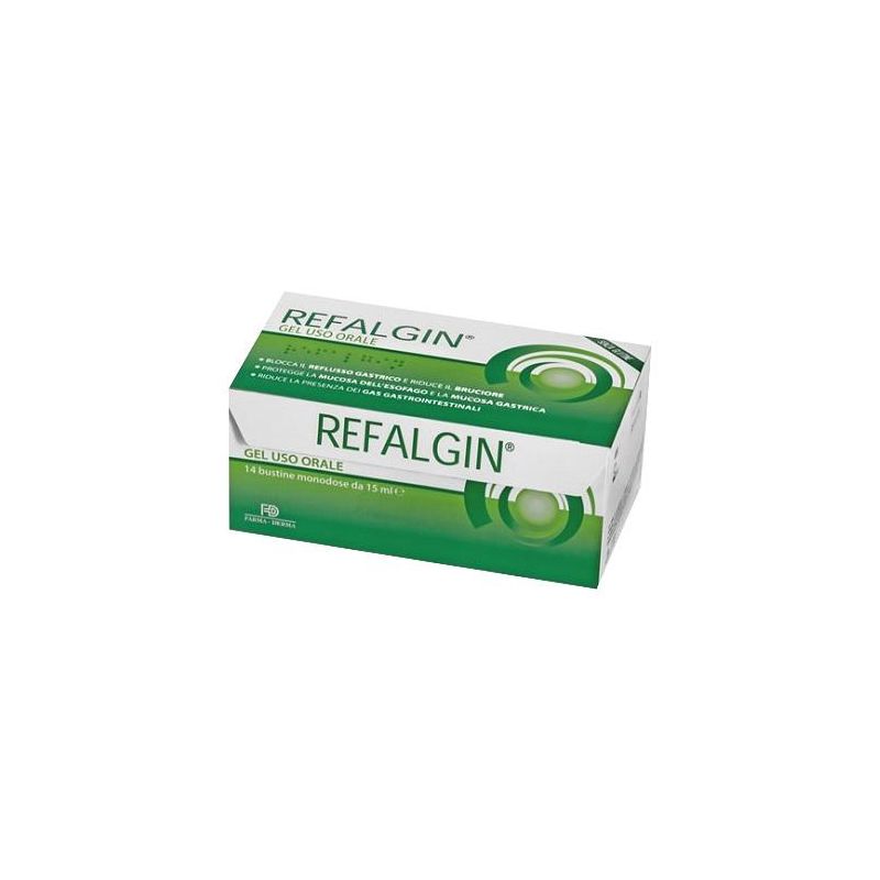 Refalgin Antireflux Gel Orosoluble - Pacco da 14 Bustine da 15ml