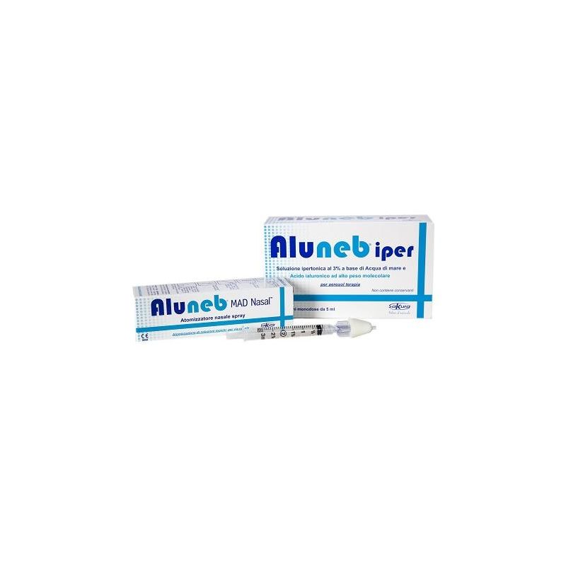 Aluneb Hyper Kit con 20 Flaconi e Spray Nasale Mad