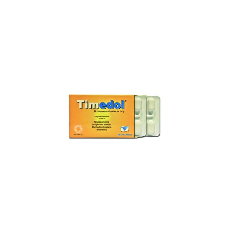 Timedol Rivestite - 20 Compresse per il Controllo del Dolore