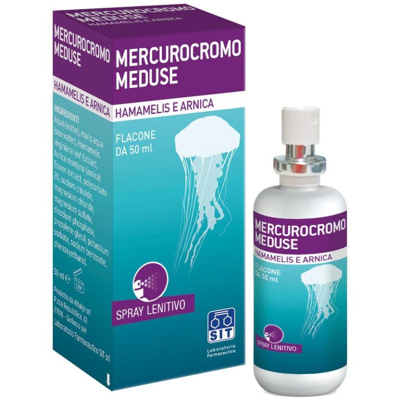 Spray Medicato Mercurocromo per Meduse da 50ml