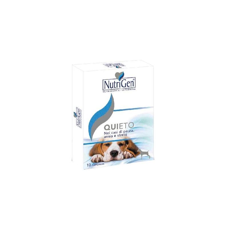 Quieto - Calmante Naturale per Cani, 10 Compresse