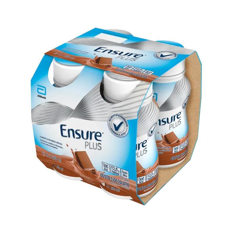 Ensure Plus Sostituto del Pasto al Cioccolato - 4x200ml