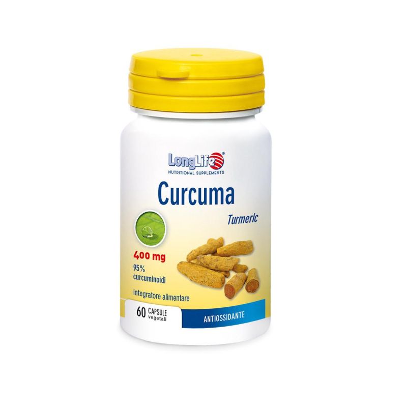 Curcuma Longlife - Integratore di Curcuma 60 Capsule
