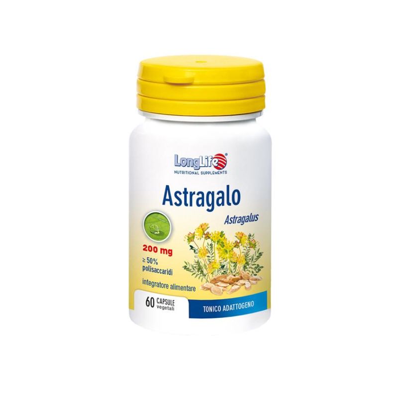 Astragalo Longlife 200mg - Confezione da 60 Capsule