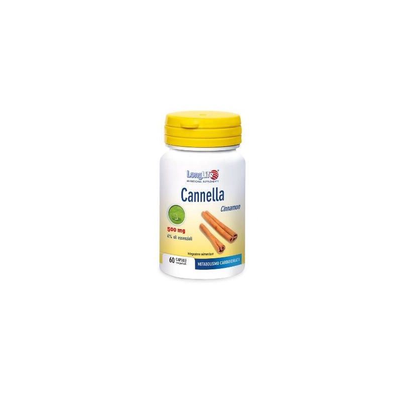 Longlife Cannella Alta Potenza 500mg - 60 Capsule
