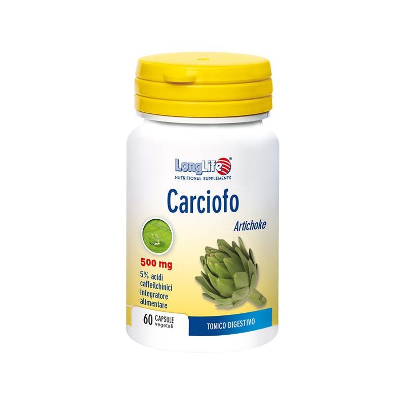 Carciofo Longlife - Integratore da 60 Capsule