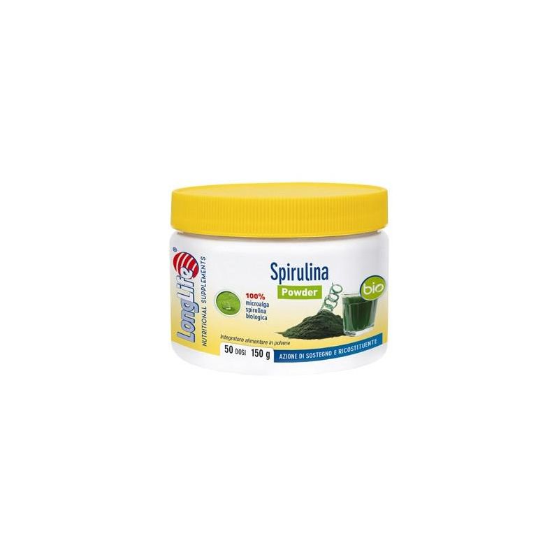 Spirulina Biologica Longlife per 50 Dosi