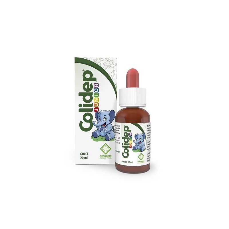 Colidep Junior - Gocce Pediatriche per la Digestione, 20ml