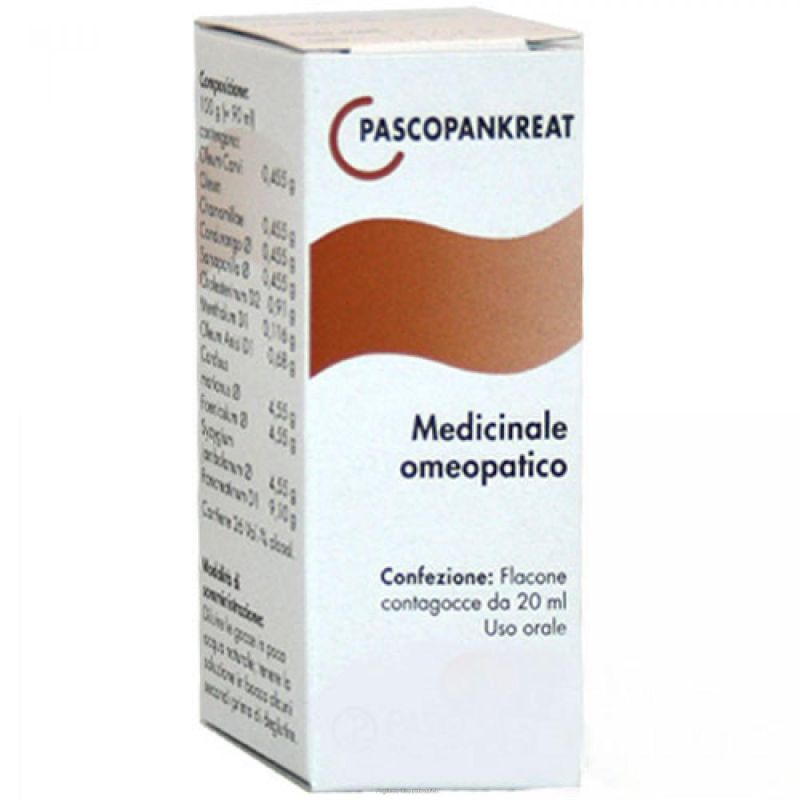 Pascoe Pascopankreat Vital Gocce - Integratore Digestivo 20ml