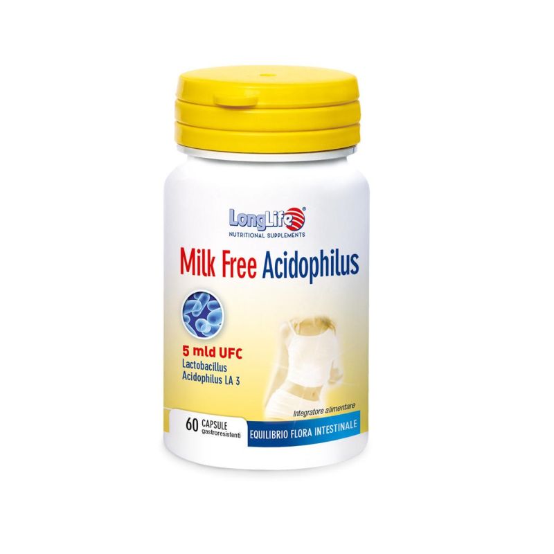 Long-Lasting Acidophilus Probiotic Lactose-Free 60 Capsule
