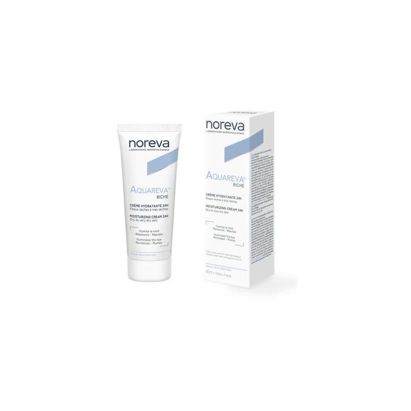 Noreva Acquareva Crema Idratante Intensiva 24H per Viso - 40ml