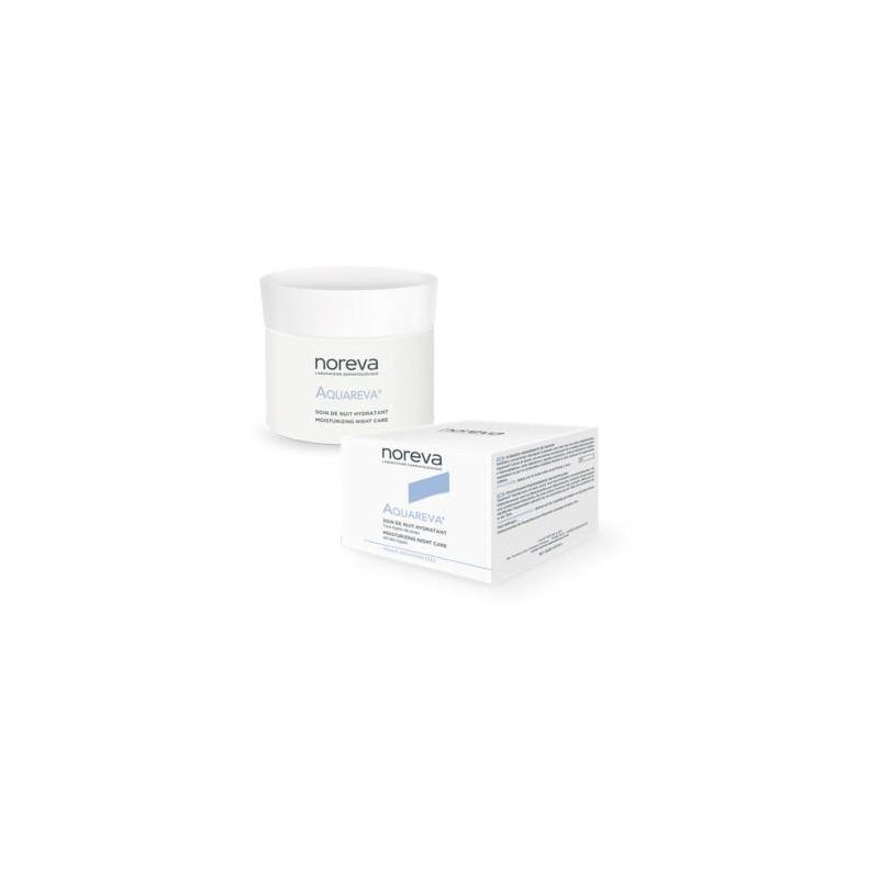 Noreva Aquareva Crema Notturna Idratante per il Viso - 50ml