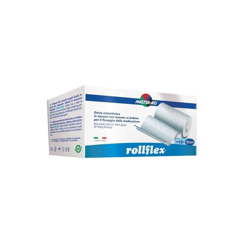 Master Aid Rollflex Impermeabile Acqua Stop - Striscia adesiva 10mx10cm