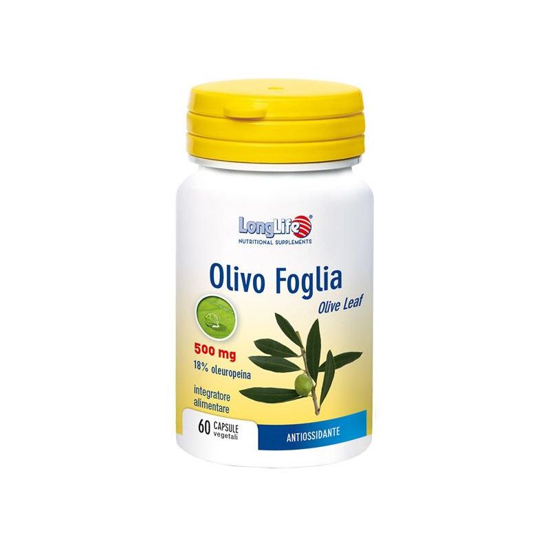 LongLife Estratto di Foglie di Olivo - 60 Capsule
