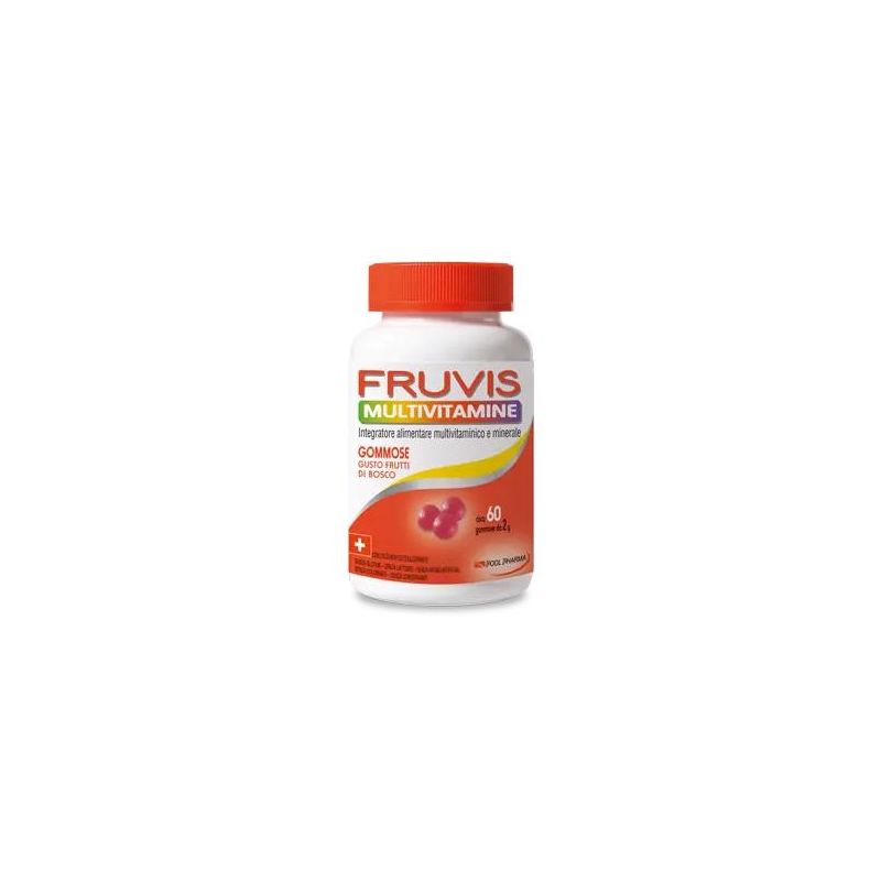 Fruvis Gommose Multivitaminiche - 60 Gelatine da 2g